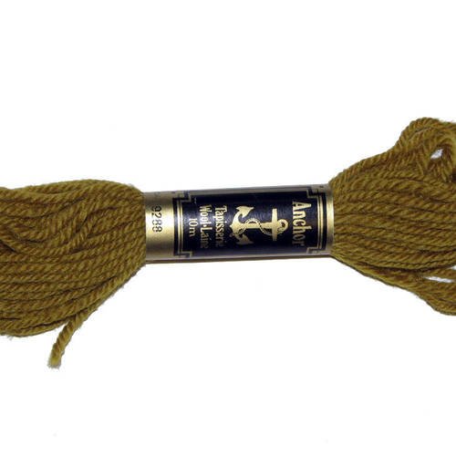 Laine anchor n°9288, 1 échevette de laine pour la confection de tapisseries. 