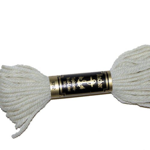 Laine anchor n°9252, 1 échevette de laine pour la confection de tapisseries. 