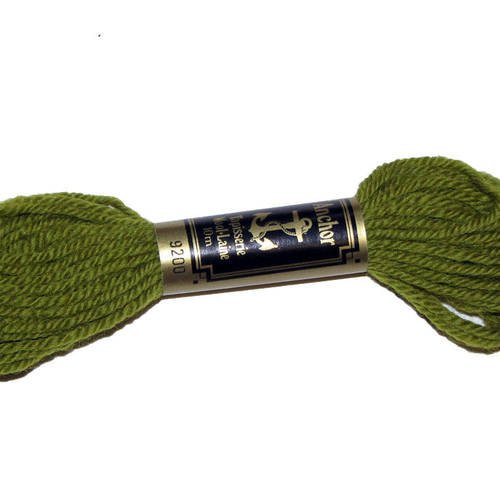 Laine anchor n°9200, 1 échevette de laine pour la confection de tapisseries. 
