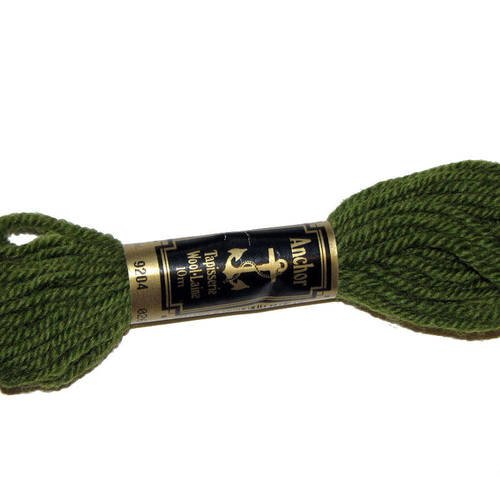 Laine anchor n°9204, 1 échevette de laine pour la confection de tapisseries. 