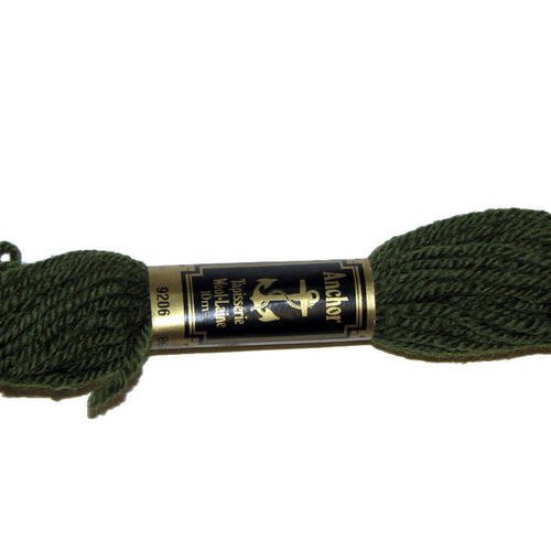 Laine anchor n°9206, 1 échevette de laine pour la confection de tapisseries. 