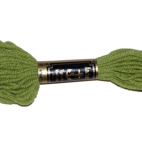 Laine anchor n°9164, 1 échevette de laine pour la confection de tapisseries. 