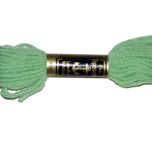 Laine anchor n°9112, 1 échevette de laine pour la confection de tapisseries. 