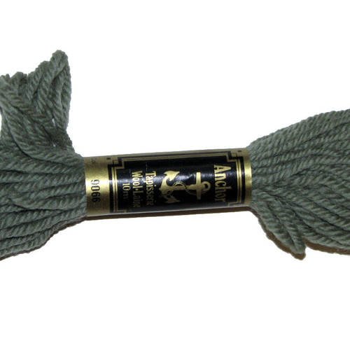 Laine anchor n°9066, 1 échevette de laine pour la confection de tapisseries. 