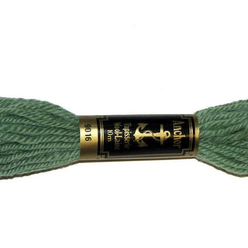 Laine anchor n°9016, 1 échevette de laine pour la confection de tapisseries. 