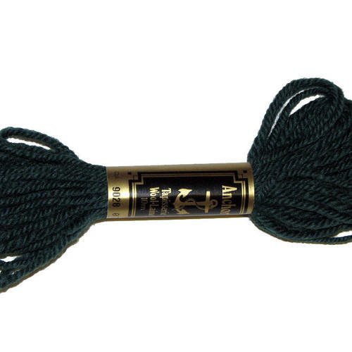 Laine anchor n°9028, 1 échevette de laine pour la confection de tapisseries. 