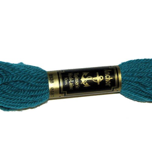 Laine anchor n°8938, 1 échevette de laine pour la confection de tapisseries. 
