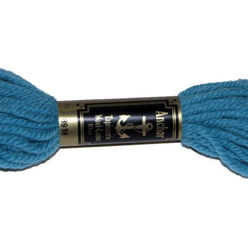 Laine anchor n°8918, 1 échevette de laine pour la confection de tapisseries. 