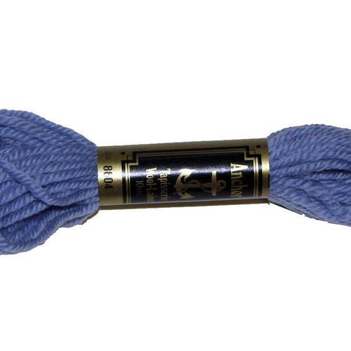 Laine anchor n°8604, 1 échevette de laine pour la confection de tapisseries. 