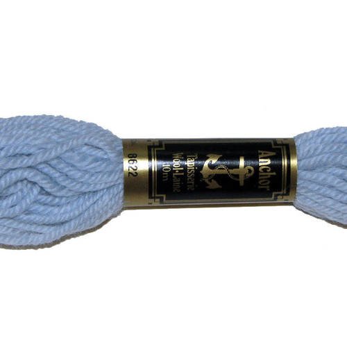 Laine anchor n°8622, 1 échevette de laine pour la confection de tapisseries. 