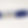 Dmc n°2820, échevette de coton bleu pour tapisserie et canevas