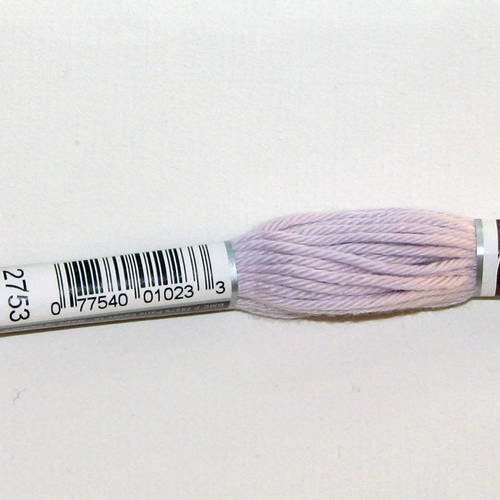 Dmc n°2753, échevette de coton violet pour tapisserie et canevas