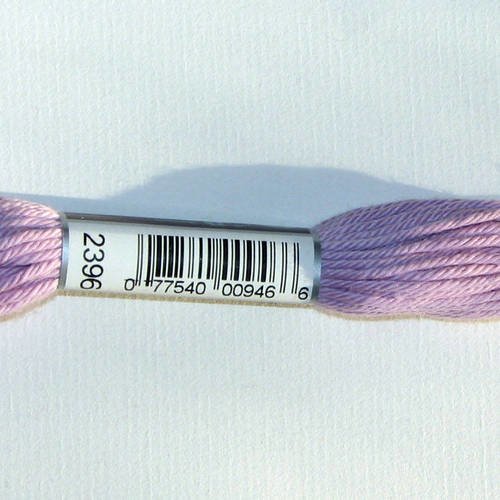 Dmc n°2396, échevette de coton violet pour tapisserie et canevas