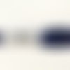 Dmc n°2336, échevette de coton bleu pour tapisserie et canevas