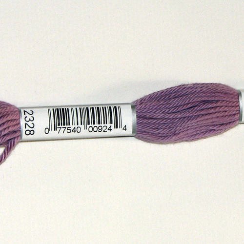 Dmc n°2328, échevette de coton violet pour tapisserie et canevas