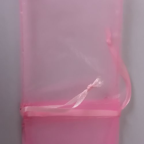 Pochette décoration emballage cadeau / bijoux - rose
