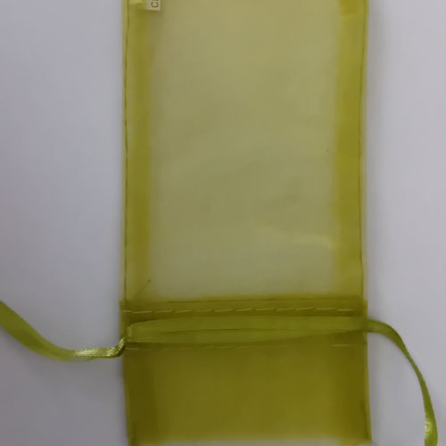 Pochette décoration emballage cadeau / bijoux - vert clair