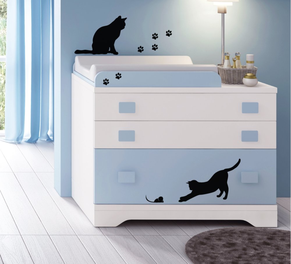 Stickers Serie Chat Et Souris Un Grand Marche