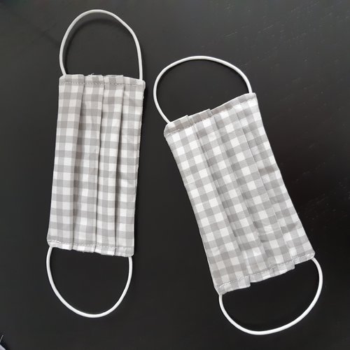 Masque de protection lavable en coton