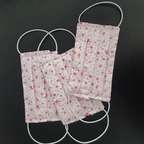 Masque de protection lavable en coton