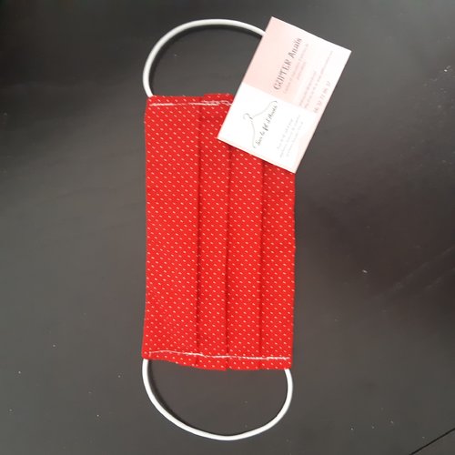 Masque de protection en coton lavable