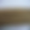 3 m cordon tresse couleur jaune / ocre, aspect legerement dore irise