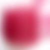 2 m ruban organza grande largeur (7 cm) couleur rouge grenat