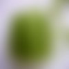 2 m ruban organza grande largeur (7 cm) couleur vert kaki