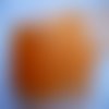 2 m ruban organza grande largeur (7 cm) couleur orange