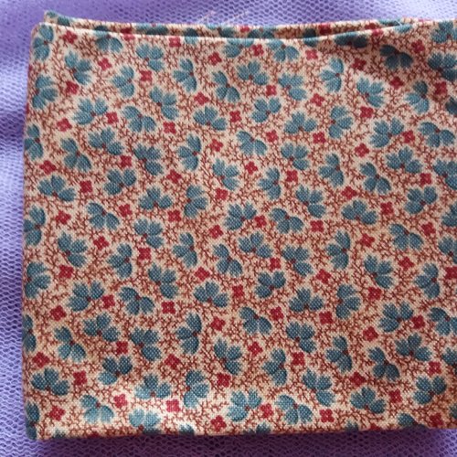 Coupon tissu patchwork  en coton jaune et vert - 55 cm x 25 cm - couture, cartonnage, décoration, customisation