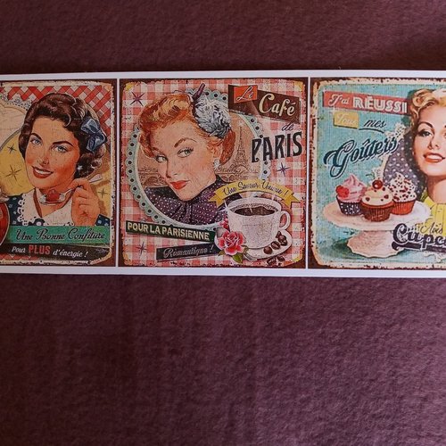 Images publicités rétro thème "cuisine" 1 -   découper - projets créatifs, cadres, tableaux, home-déco