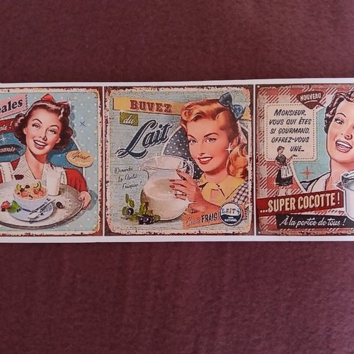 Images publicités rétro thème "cuisine" 2 -   découper - projets créatifs, cadres, tableaux, home-déco