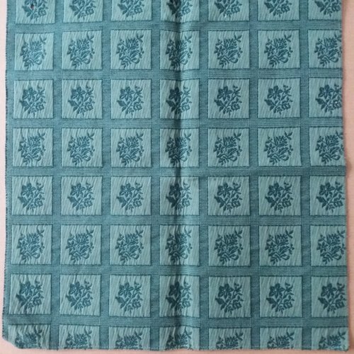 Panneau tissu ameublement, couleur verte - 40 cm x 40 cm