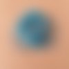 2 cordons bleu-turquoise - 1 m 40 x 4 mm - couture, travaux manuels, décoration, customisation, embellissements