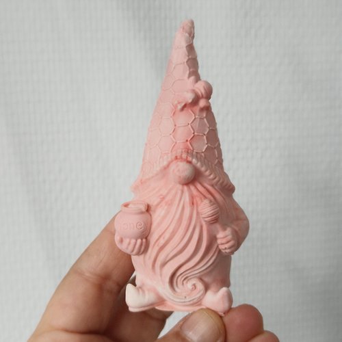 Gnome miel noël en jesmonite