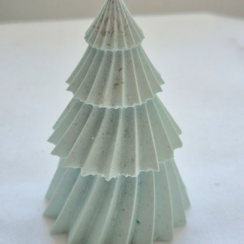 Sapin décoration de noël en jesmonite