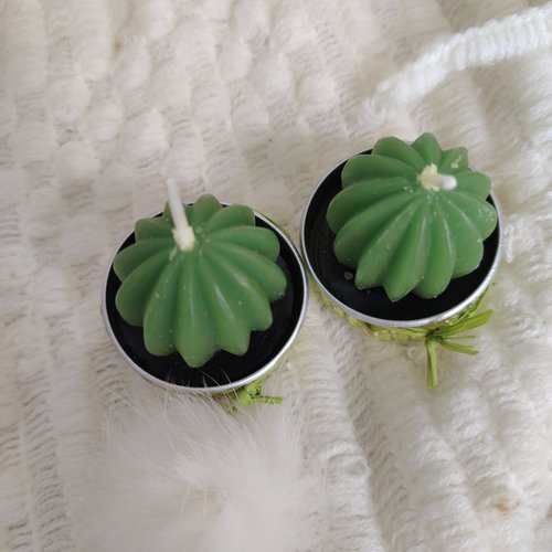 Lot de 2 bougie chauffe-plat