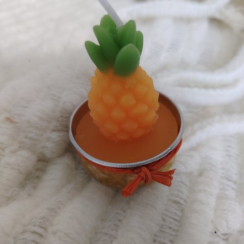 Lot de 2 bougie ananas