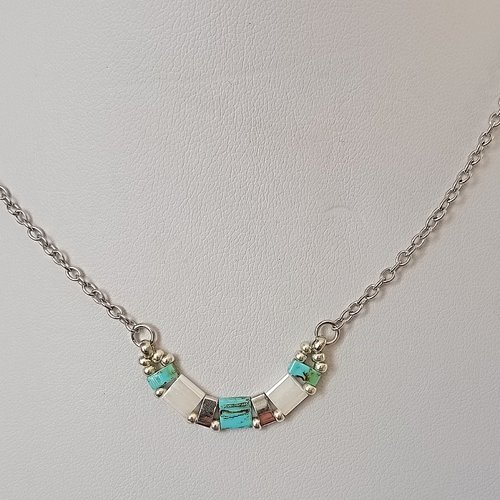 Collier  perles tila  a588