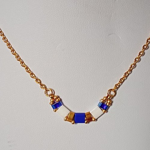 Collier  perles tila  a589