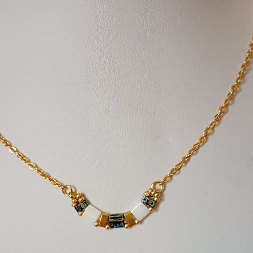 Collier  perles tila  a591