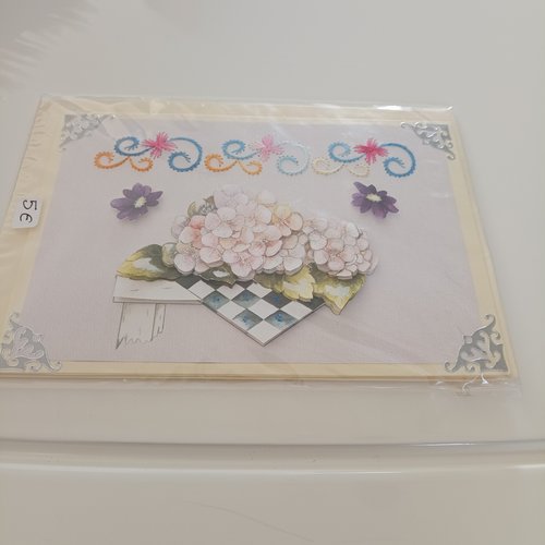 Carte brodée 3d 325