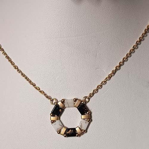 Collier  perles tila  a634