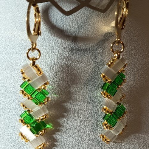 Parure  chevron miyuki   a658