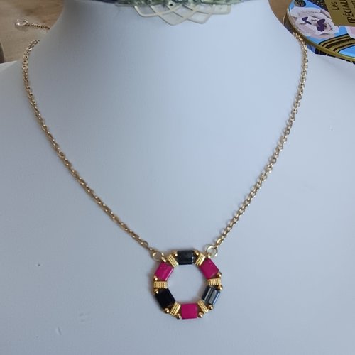 Collier  perles tila  a688