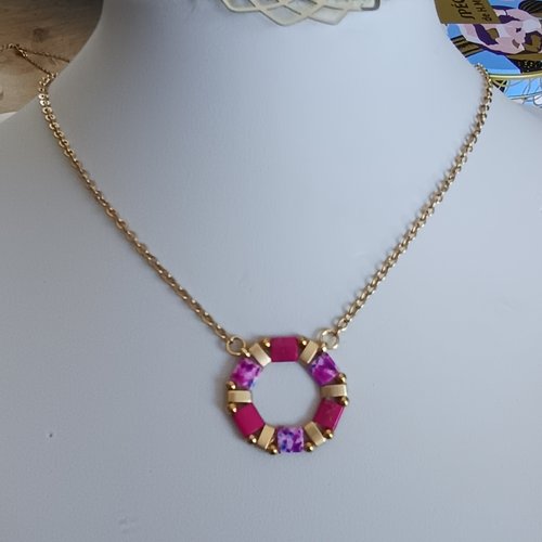 Collier  perles tila  a690