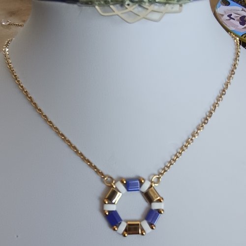 Collier  perles tila  a697