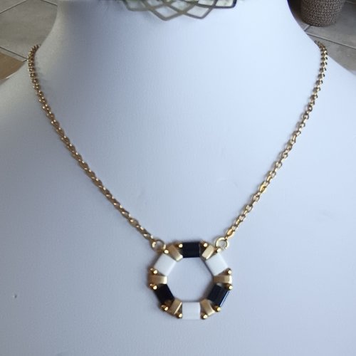 Collier  perles tila  a698