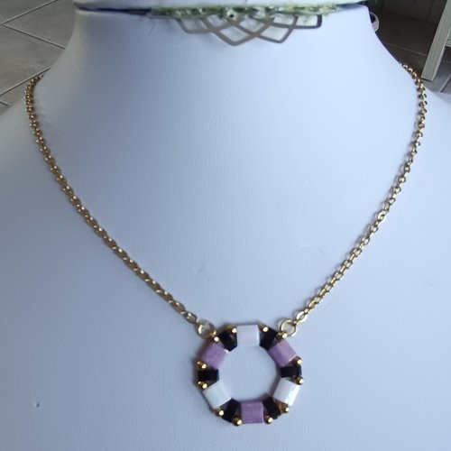 Collier  perles tila  a702