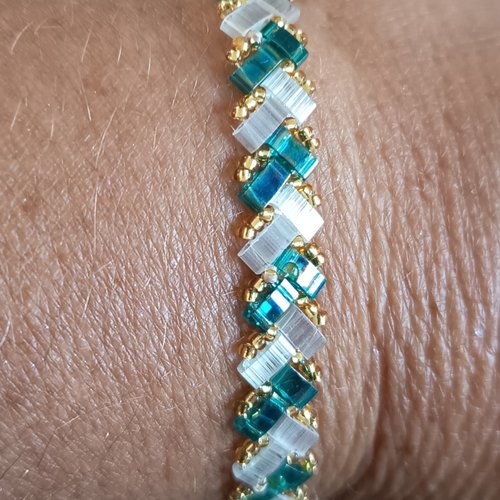 Bracelet chevron miyuki   a745